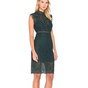 Bardot Lace Panel Cocktail Dress Occassion Career Office Interview Womens Size 6